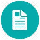 Cv File Page Icon