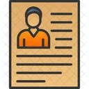 Cv Resume Curriculum Icon