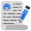 Cv Writing  Icon