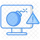 Cyber Attack  Icon