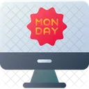 Cyber Monday  Icon