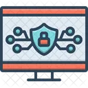 Cyber Security  Icon