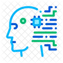 Cyborg Artificial Intelligence Icon