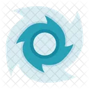 Cyclone Tornado Windstrom Icon