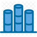 Cylindrical Bars  Icon