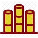 Cylindrical Bars  Icon