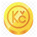 Czech Koruna Czechia Currency Icon