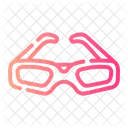 D Glasses Film Glasses Icon