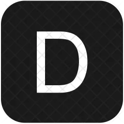 D letter  Icon