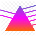 D Prisma Hexagonal Forma D Geometrica Icono