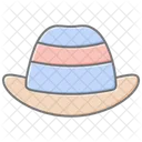 Dads Hat Lineal Color Icon Icon