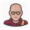 Dalai Lama Avatar Usuario Icono