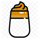 Dalgona Coffee Drink Icon