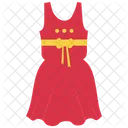 Weibliches Kleid  Symbol