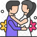 Wedding Couple Dance Wedding Dance Celebration Icon