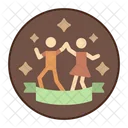 Dance Club Dance Workout Aerobics Icon