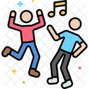 Dancing Dance Celebration Icon