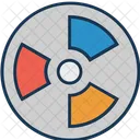 Danger Nuclear Radiation Icon