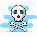 Danger Crossbone Pirate Icon