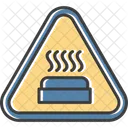 Danger Hot Surface  Icon