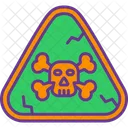 Dangerous Lethal Biohazard Icon