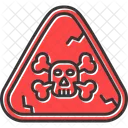 Dangerous Lethal Biohazard Icon