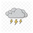 Dark Cloud Thunder Icon