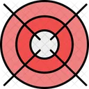 Dartboard Bullseye Goal Icon