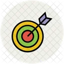 Dartboard Throwing Game Icon