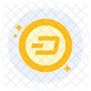 Dash Altcoin Digital Icon