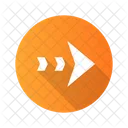 Dashed Arrow Navigation Icon