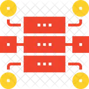 Data Workflow Structure Icon