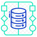 Data Algorithm Hierarchy Flow Icon