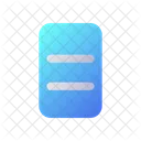 Data and storage management  Icon