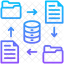 Data Collection Database Data Icon