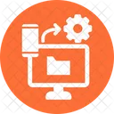 Data Configuration Backup Copy Data Icon