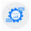 Data Driven Queries Prompt Optimization Machine Learning Data Icon