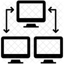 Data Exchanging Network  Icon