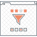 Data Filtering  Icon