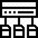 Data Flow Algorithm Flow Diagram Icon