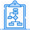 Data Flow Algorithm Sitemap Icon