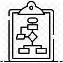 Data Flow Algorithm Sitemap Icon
