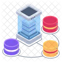 Data Hosting  Icon