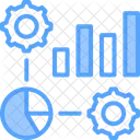 Data Management Business And Finance Pie Chart Icon