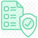 Data Privacy Duotone Line Icon アイコン