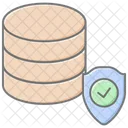 Data Protection Lineal Color Icon アイコン