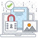 Folder Security Locked Folder Secure Document Icon