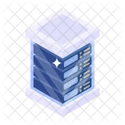 Data Storage Center  Icon