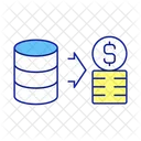 Data Cloud Server Icon