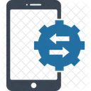 Data Transfer Data Transfer App Exchanging Info Icon